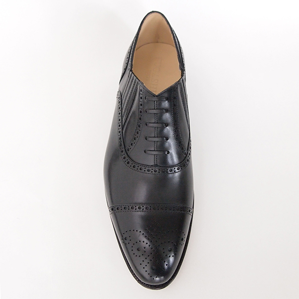 FDM4105 - Black Lazyman Oxford - Fugashin Shoemaker