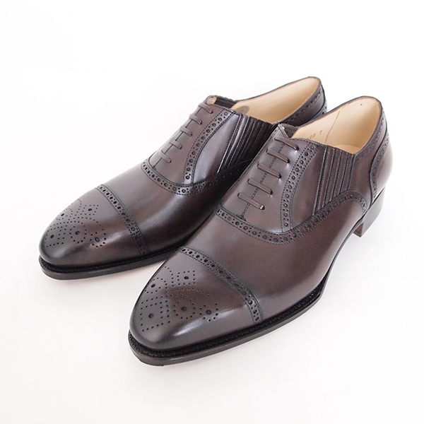 FDM4105 - Dark Brown Lazyman Oxford - Fugashin Shoemaker